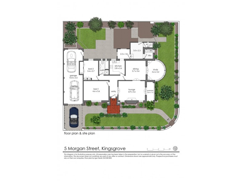 5 Morgan Street, Kingsgrove NSW 2208 Floorplan