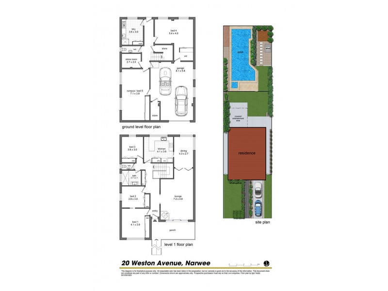 20 Weston Avenue, Narwee NSW 2209 Floorplan