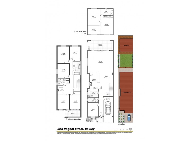 52A Regent Street, Bexley NSW 2207 Floorplan