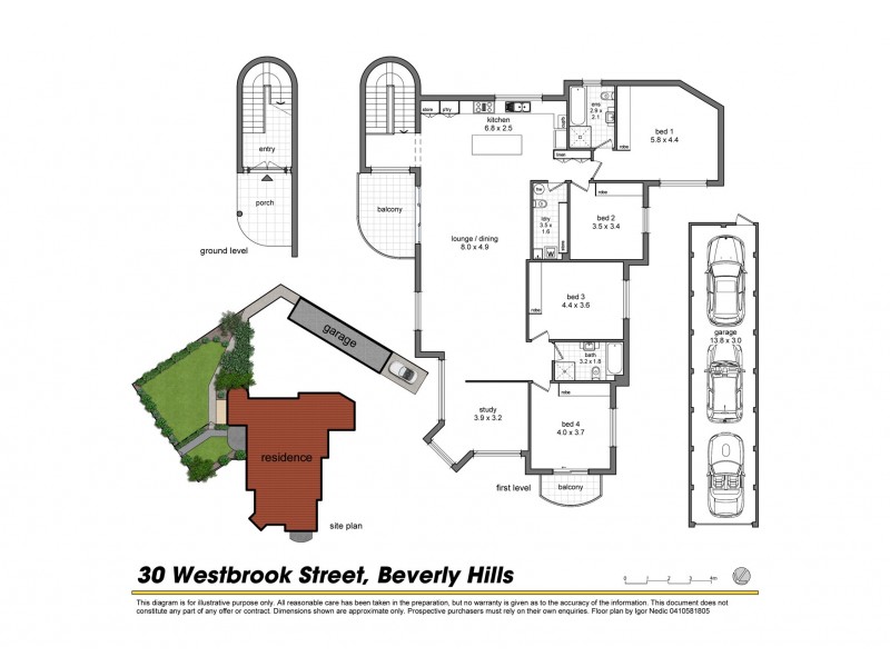 30 Westbrook Street, Beverly Hills NSW 2209 Floorplan