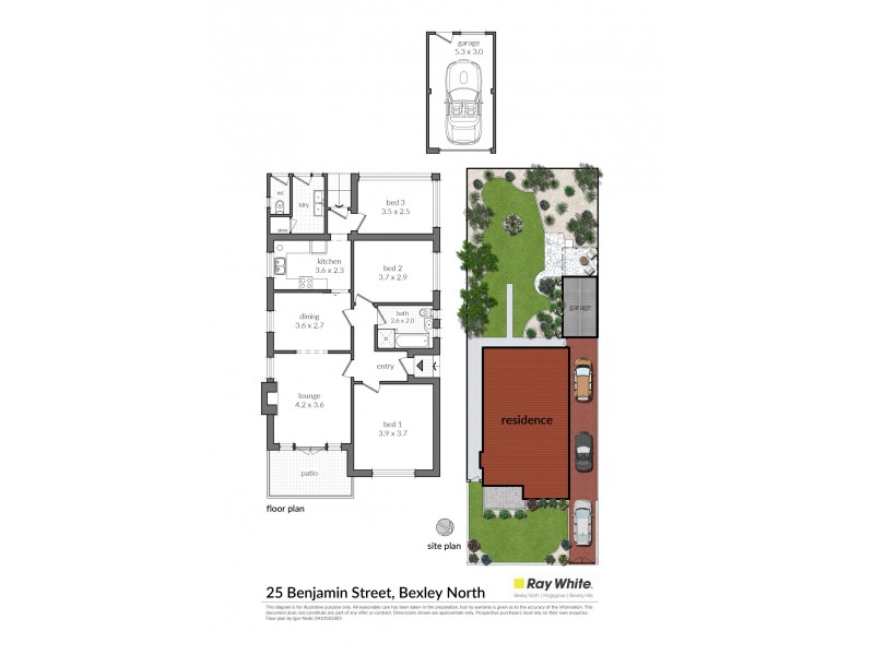 25 Benjamin Street, Bexley North NSW 2207 Floorplan