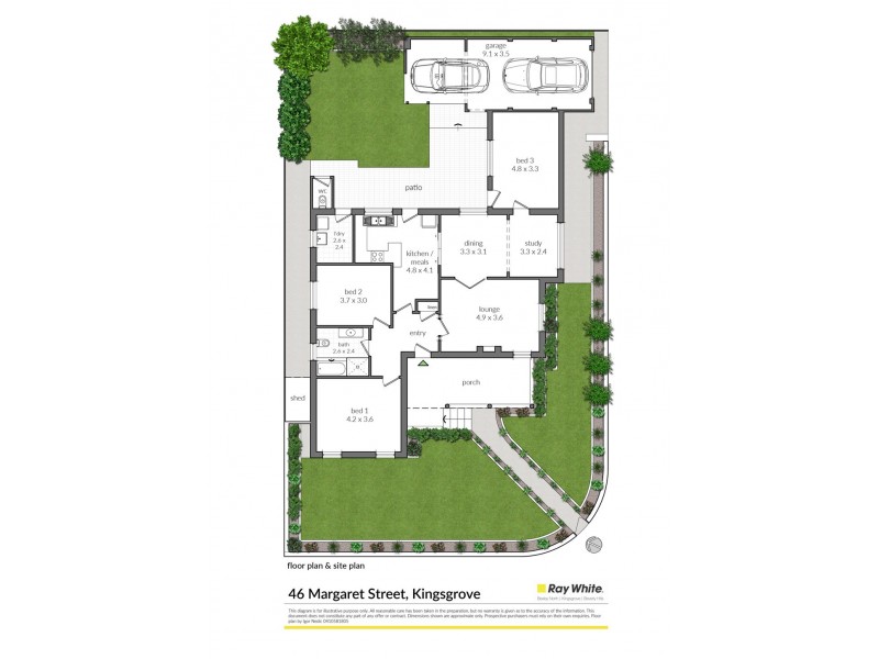 46 Margaret Street, Kingsgrove NSW 2208 Floorplan