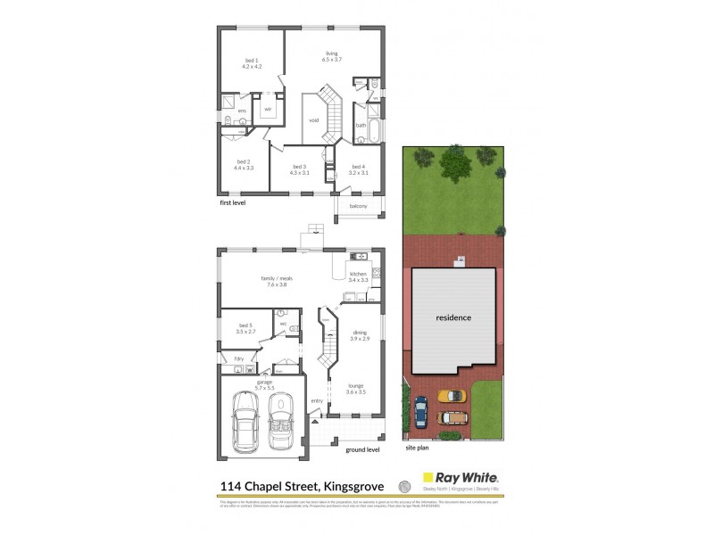 114 Chapel Street, Kingsgrove NSW 2208 Floorplan