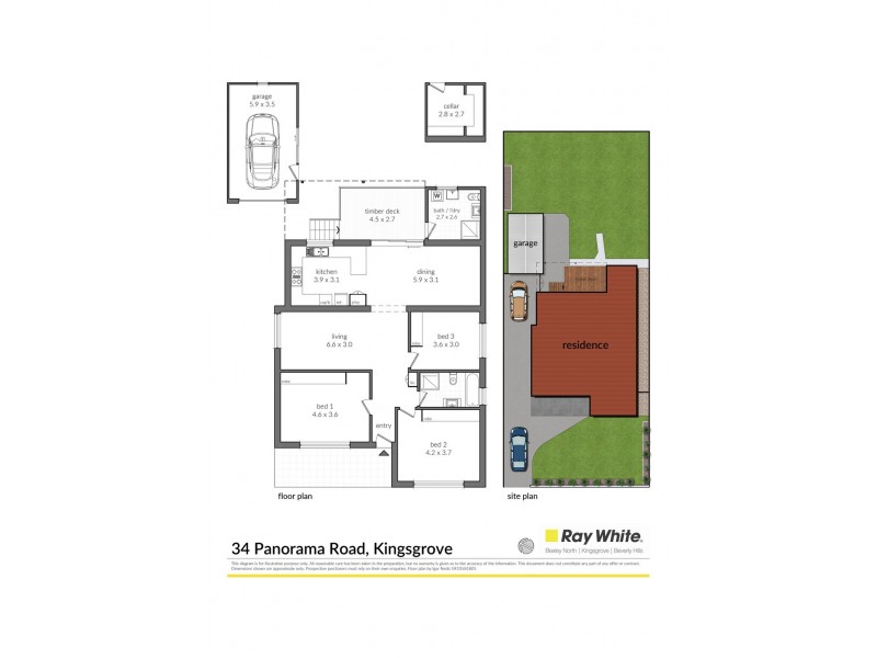 34 Panorama Road, Kingsgrove NSW 2208 Floorplan