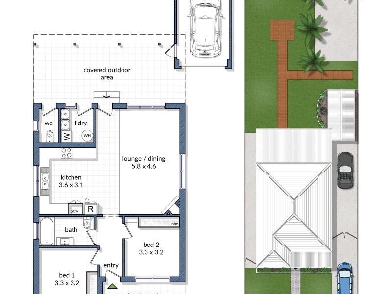 19 Karingal Street, Kingsgrove NSW 2208 Floorplan