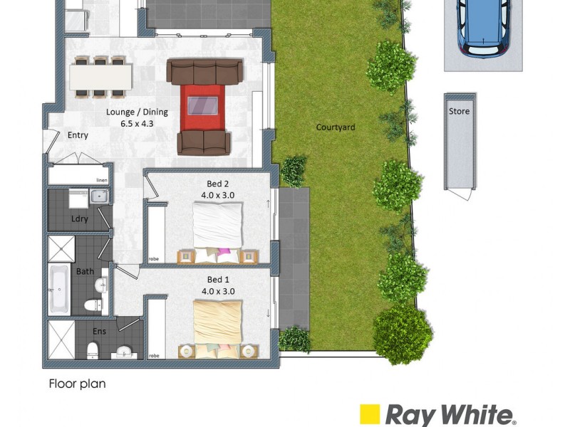 4/29 Austral Street, Penshurst NSW 2222 Floorplan