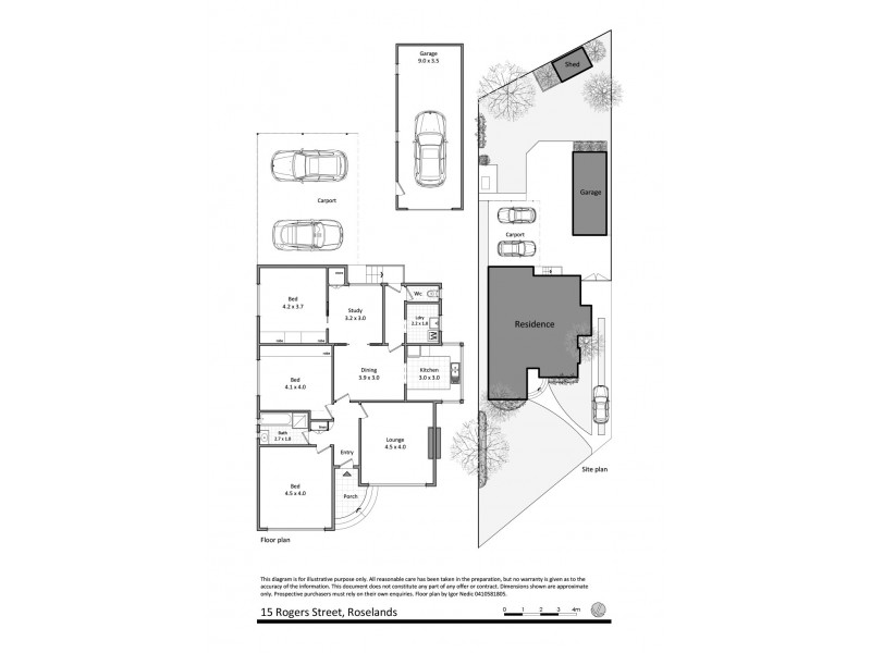 15 Rogers Street, Roselands NSW 2196 Floorplan