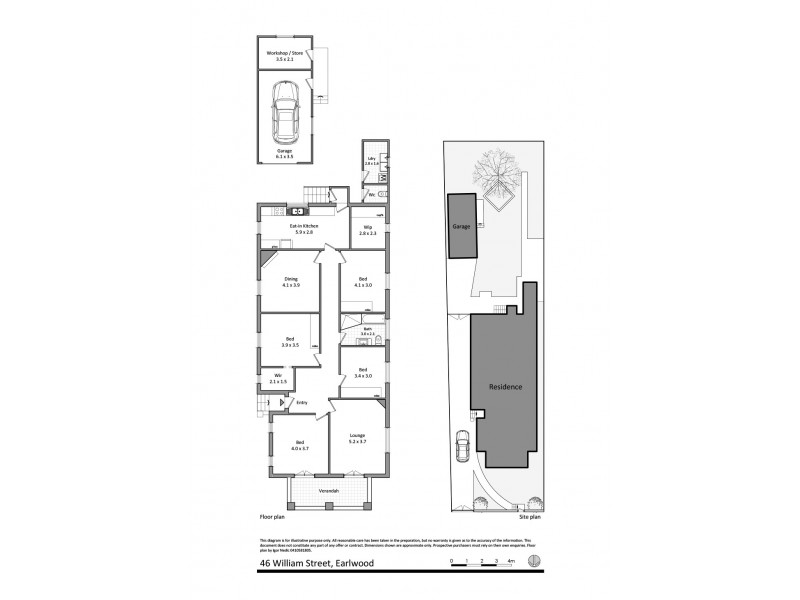 46 William Street, Earlwood NSW 2206 Floorplan