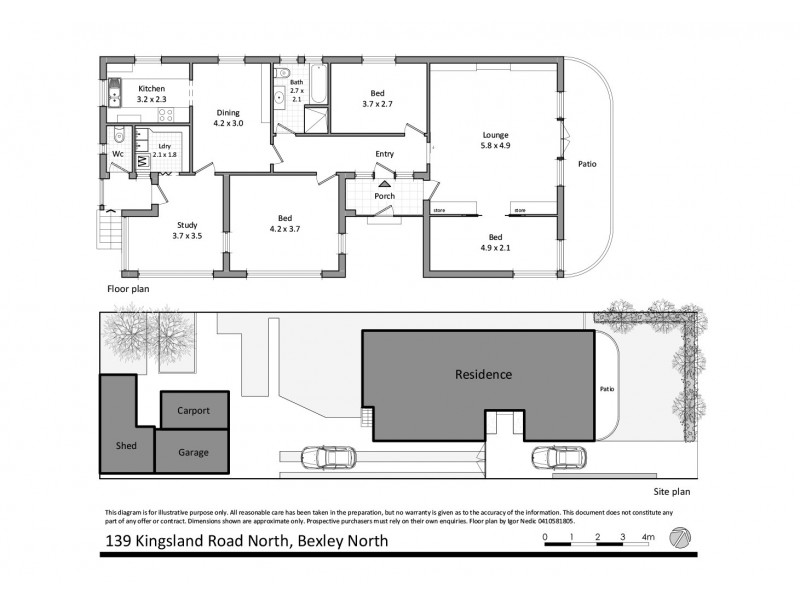 139 Kingsland Road, Bexley North NSW 2207 Floorplan