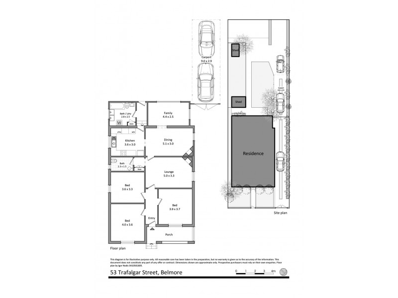 53 Trafalgar Street, Belmore NSW 2192 Floorplan