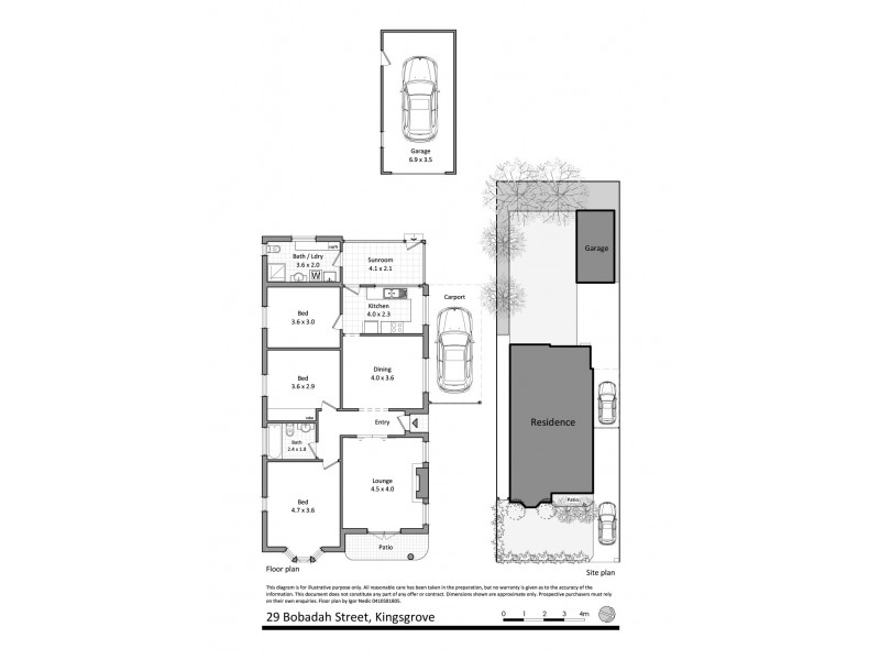 29 Bobadah Street, Kingsgrove NSW 2208 Floorplan