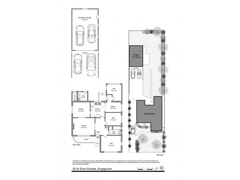 30 St Elmo Parade, Kingsgrove NSW 2208 Floorplan