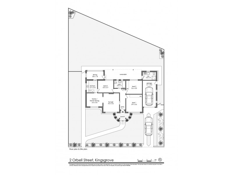 2 Orbell Street, Kingsgrove NSW 2208 Floorplan