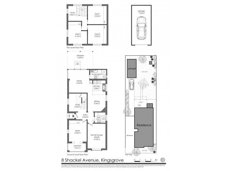 8 Shackel Avenue, Kingsgrove NSW 2208 Floorplan