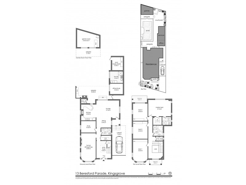 13 Beresford Parade, Kingsgrove NSW 2208 Floorplan