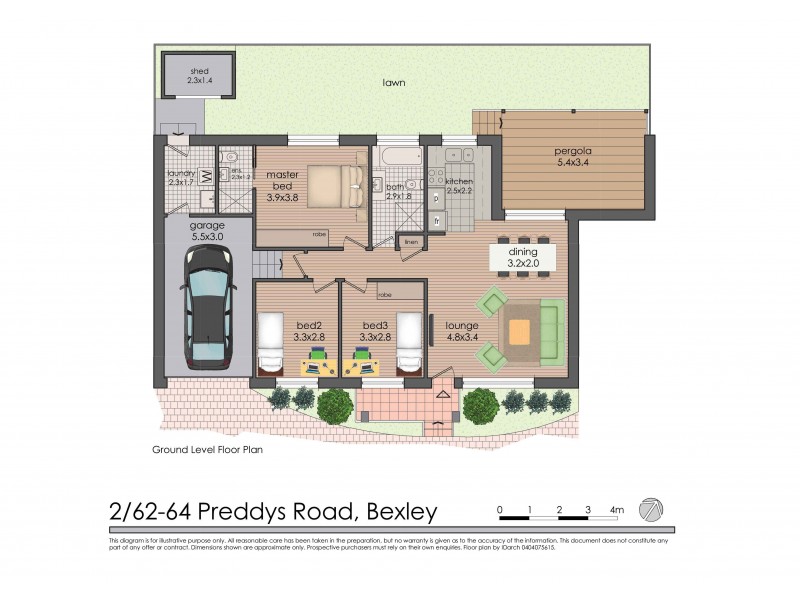 2/62-64 Preddys Road, Bexley NSW 2207 Floorplan
