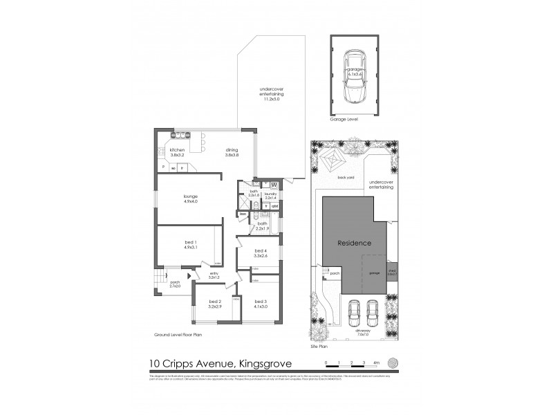 10 Cripps Avenue, Kingsgrove NSW 2208 Floorplan