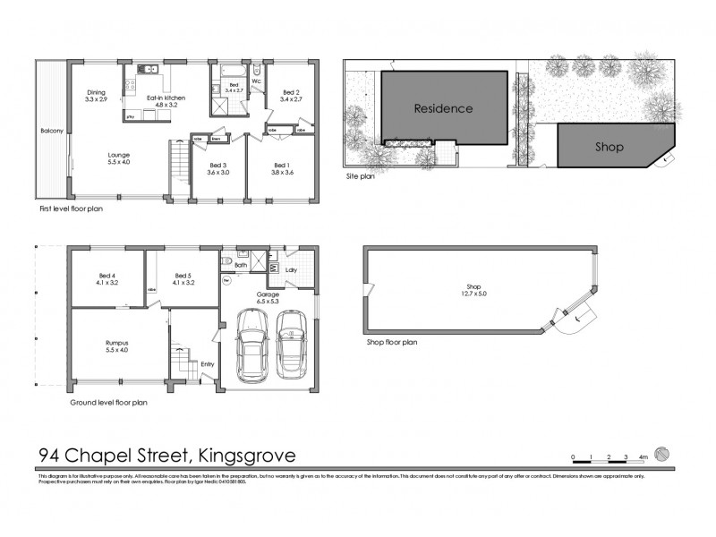 94 Chapel Street, Kingsgrove NSW 2208 Floorplan