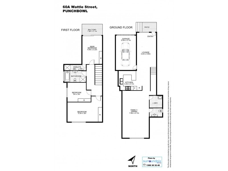60A Wattle Street, Punchbowl NSW 2196 Floorplan