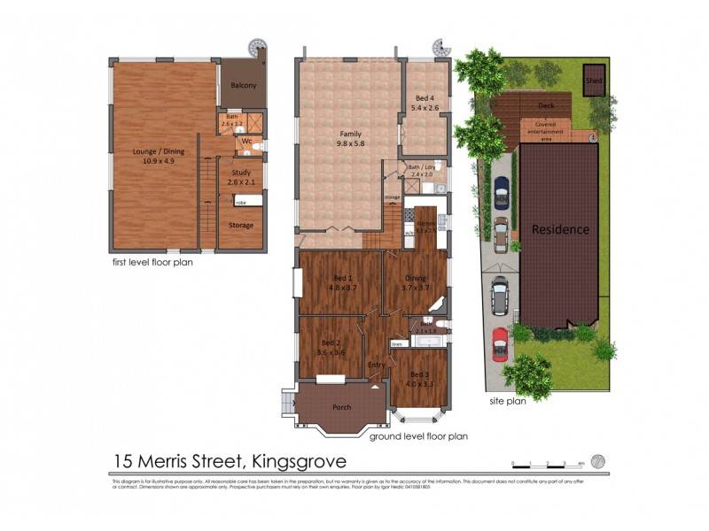 15 Merris Street, Kingsgrove NSW 2208 Floorplan
