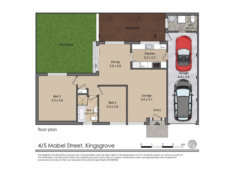 4/5 Mabel Street, Kingsgrove NSW 2208 Floorplan