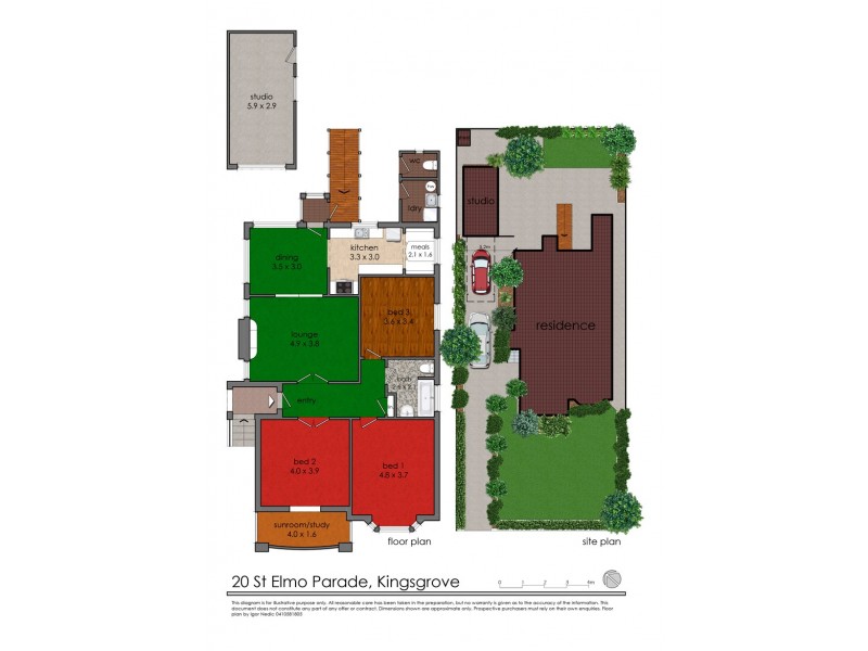 20 St Elmo Parade, Kingsgrove NSW 2208 Floorplan