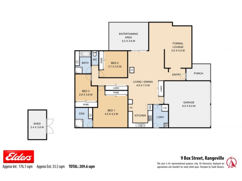 9 Box Street, Rangeville QLD 4350 Floorplan