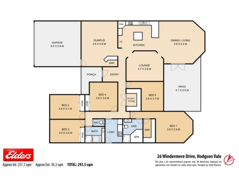 26 Windemere Drive, Hodgson Vale QLD 4352 Floorplan