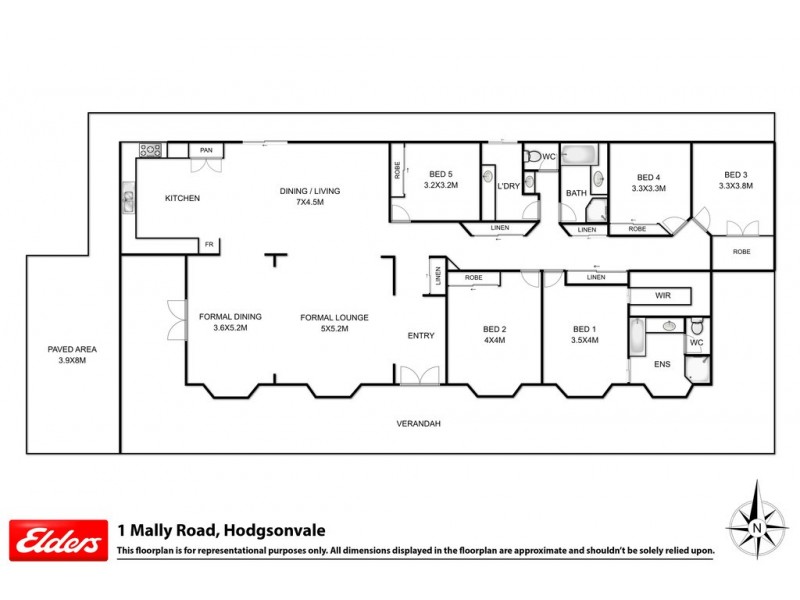 1-7 Mally Road, Hodgson Vale QLD 4352 Floorplan