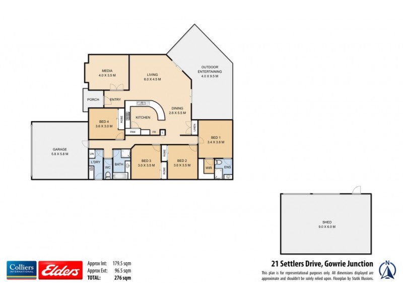 21 Settlers Drive, Gowrie Junction QLD 4352 Floorplan