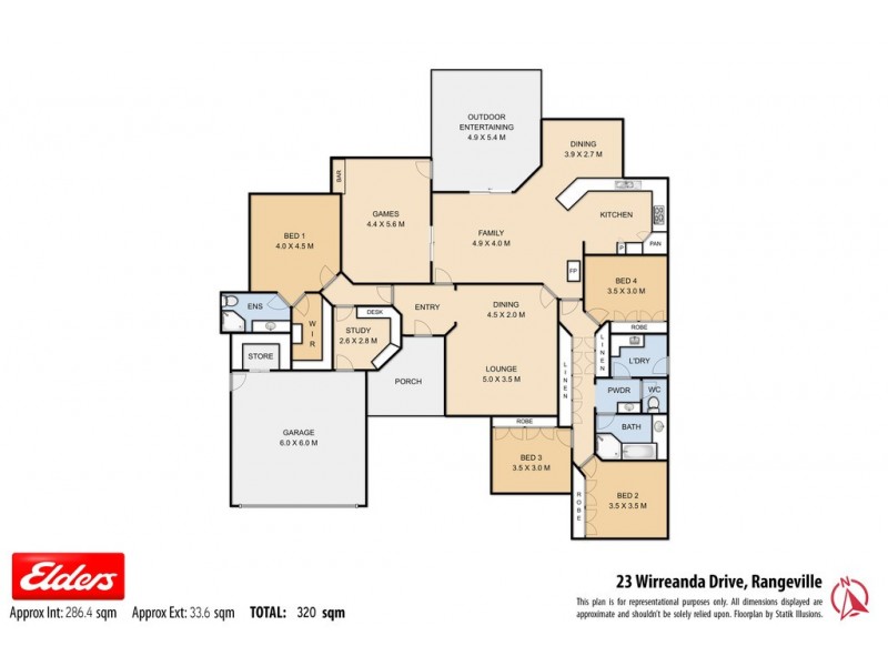 23 Wirreanda Drive, Rangeville QLD 4350 Floorplan