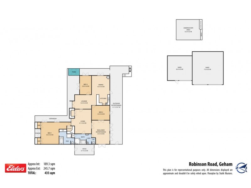 127 Robinson Road, Geham QLD 4352 Floorplan