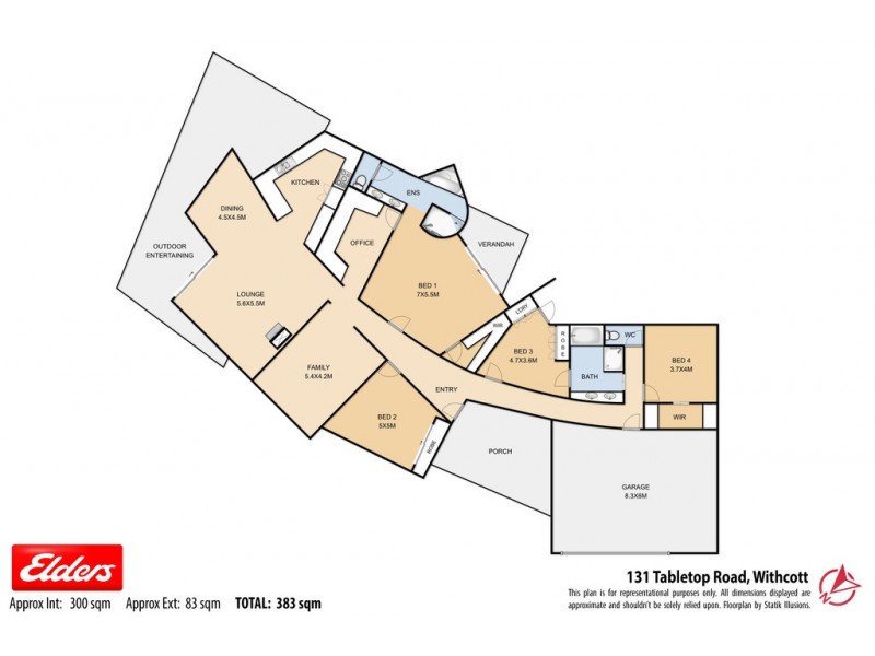 131 Tabletop Road, Withcott QLD 4352 Floorplan