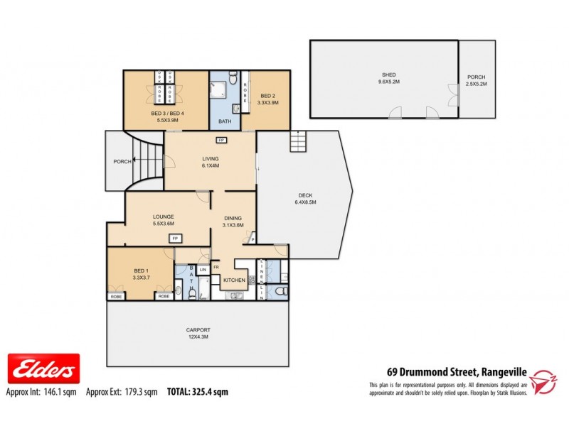 69 Drummond Street, Rangeville QLD 4350 Floorplan