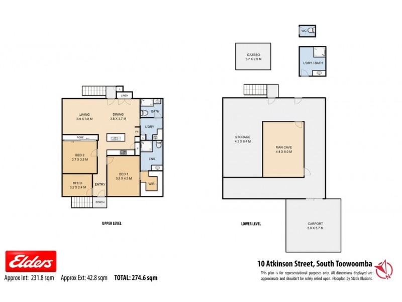 10 Atkinson Street, South Toowoomba QLD 4350 Floorplan