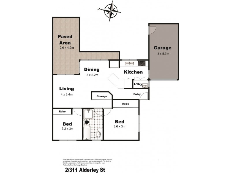 2/311 Alderley Street, South Toowoomba QLD 4350 Floorplan