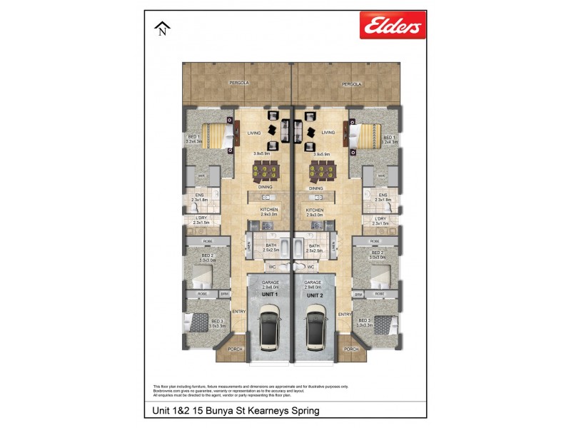15 Bunya Street, Kearneys Spring QLD 4350 Floorplan