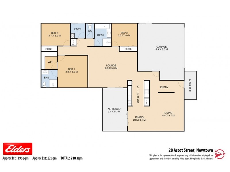 28 Ascot Street, Newtown QLD 4350 Floorplan