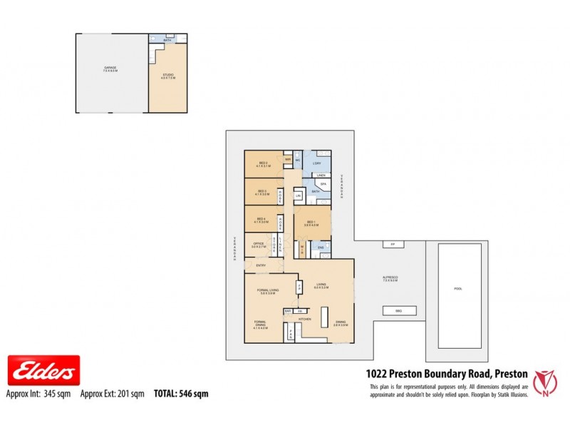 1022 Preston Boundary Road, Preston QLD 4352 Floorplan