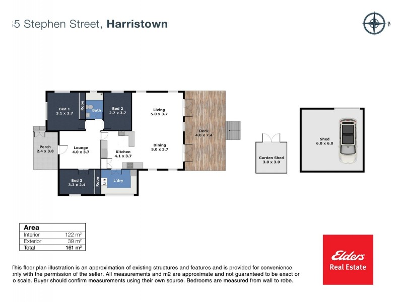 85 Stephen Street, Harristown QLD 4350 Floorplan