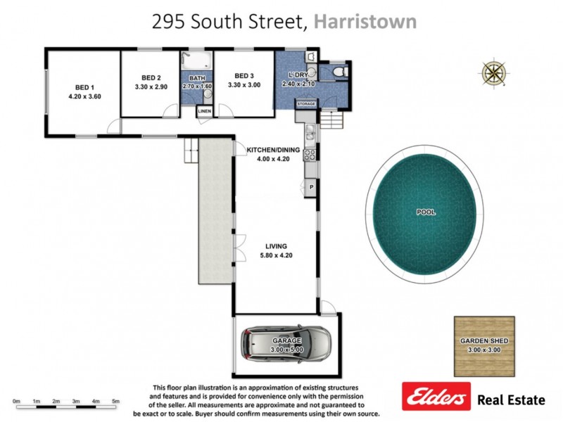 295 South Street, Harristown QLD 4350 Floorplan