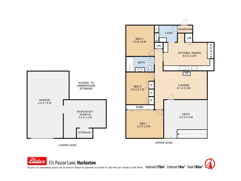 57c Pascoe Lane, Harlaxton QLD 4350 Floorplan