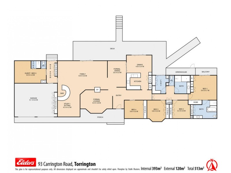93 Carrington Road, Torrington QLD 4350 Floorplan