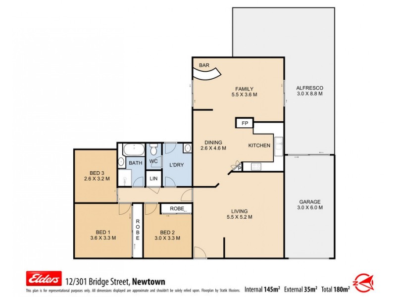 Unit 12, 301 Bridge Street, Newtown QLD 4350 Floorplan