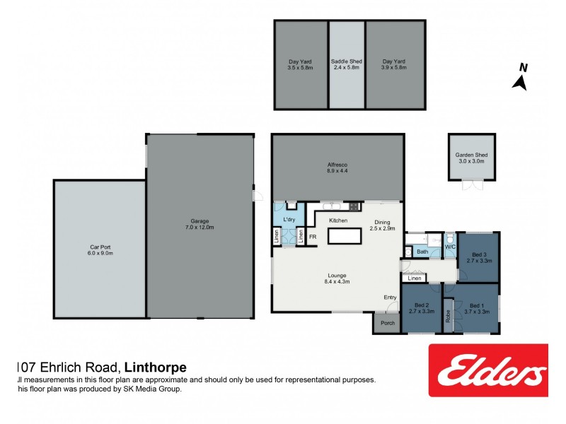 107 Ehrlich Road, Linthorpe QLD 4356 Floorplan