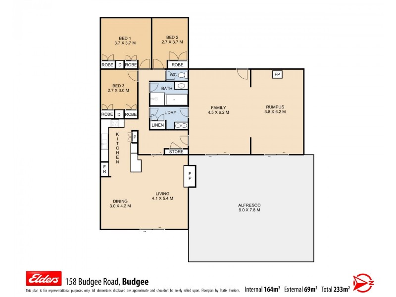158 Budgee Road, Greenmount East QLD 4359 Floorplan