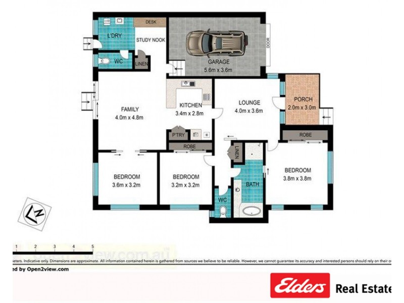 1/768 Ruthven Street, South Toowoomba QLD 4350 Floorplan