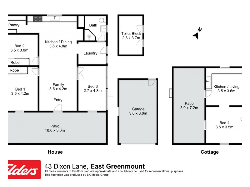 43 Dixon Lane, Ramsay QLD 4358 Floorplan
