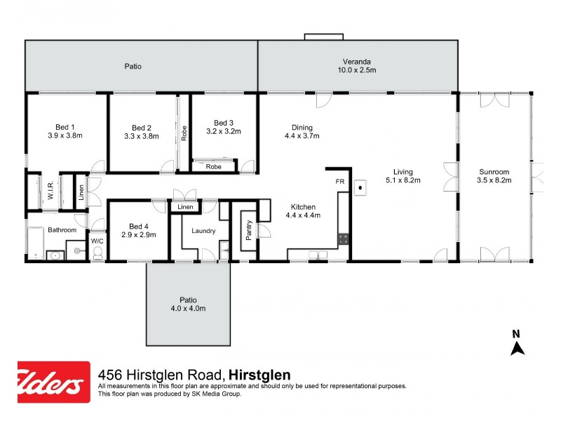 456 Hirstglen Road, Hirstglen QLD 4359 Floorplan