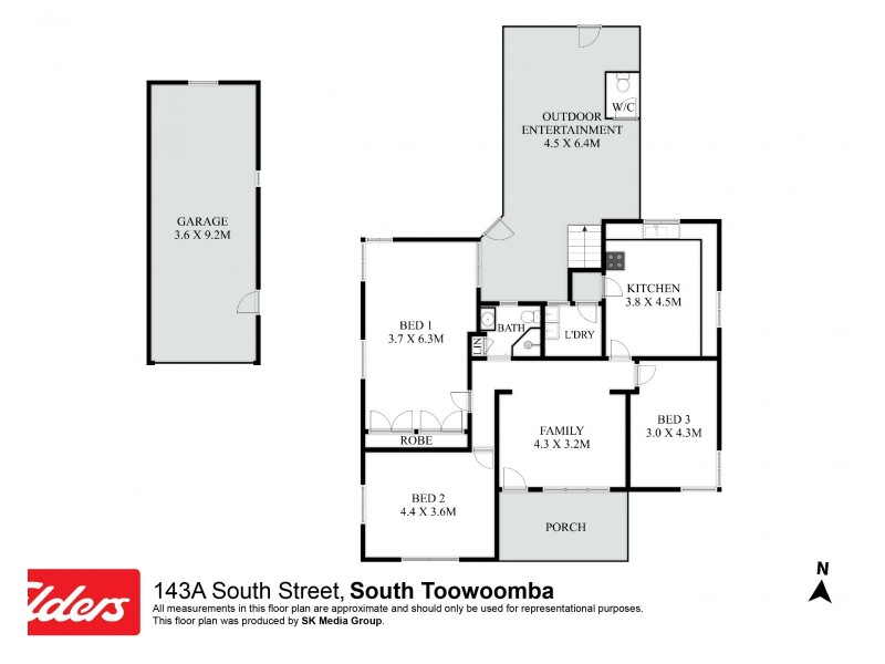 143A South Street, Centenary Heights QLD 4350 Floorplan